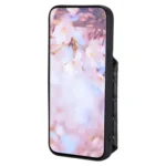 Grid Texture Card Bag Phone Case with Lanyard, For iPhone 14, For iPhone 14 Pro, For iPhone 14 Pro Max, For iPhone SE 2022 / 2020 / 8 / 7 - Image 3