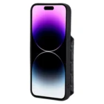 Grid Texture Card Bag Phone Case with Lanyard, For iPhone 13 Pro Max, For iPhone 13 Pro, For iPhone 13, For iPhone 12 / 12 Pro - Image 3