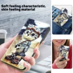 3D Painted Leather Phone Case, For iPhone 16 Pro Max, For iPhone 16 Pro - Image 7