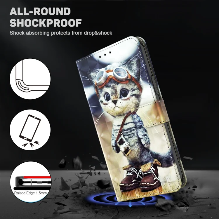 EDA005262307A_5.webp 3D Painted Leather Phone Case, For iPhone 16 Plus, For iPhone 16 - Image 6