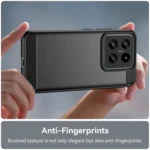 Brushed Texture Carbon Fiber TPU Phone Case, For Xiaomi 14, For Xiaomi Redmi Note 13 5G, For Xiaomi Redmi Note 13 Pro+, For Xiaomi Redmi Note 13 Pro 5G, For Xiaomi Redmi K60 Ultra... - Image 5