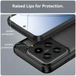 Brushed Texture Carbon Fiber TPU Phone Case, For Xiaomi 14, For Xiaomi Redmi Note 13 5G, For Xiaomi Redmi Note 13 Pro+, For Xiaomi Redmi Note 13 Pro 5G, For Xiaomi Redmi K60 Ultra... - Image 6