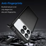 Brushed Texture Carbon Fiber TPU Phone Case, For Xiaomi Redmi K70 Pro, For Xiaomi Redmi 12 5G, For Xiaomi Redmi Note 12R, For Xiaomi 13T Pro, For Xiaomi 13T - Image 3