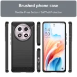 Carbon Fiber Brushed Texture TPU Phone Case, For OPPO A2 Pro, For OPPO A58 4G, For OPPO K11 5G, For OPPO Find X8 Pro - Image 2