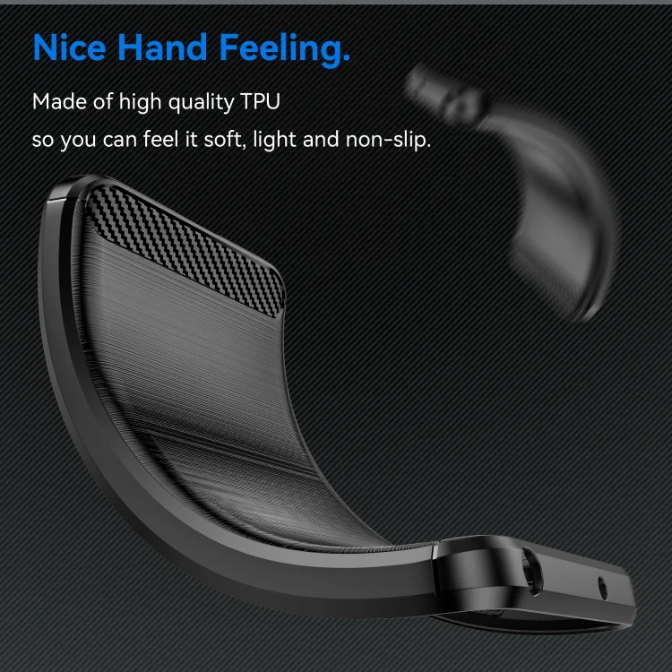 EDA005272603A_3.webp Carbon Fiber Brushed Texture TPU Phone Case, For OPPO A2 Pro, For OPPO A58 4G, For OPPO K11 5G, For OPPO Find X8 Pro - Image 4