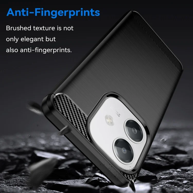 EDA005272613A_2.webp Carbon Fiber Brushed Texture TPU Phone Case, For OPPO A3x 5G India, For OPPO A3 Energy, For OPPO Reno12 F 4G, For OPPO Reno12 F 5G, For OPPO A3 Pro India, For OPPO Reno12 Pro Global - Image 3