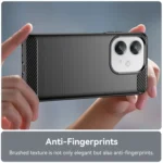 Carbon Fiber Brushed Texture TPU Phone Case, For OPPO A3x 5G India, For OPPO A3 Energy, For OPPO Reno12 F 4G, For OPPO Reno12 F 5G, For OPPO A3 Pro India, For OPPO Reno12 Pro Global - Image 5