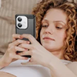 Carbon Fiber Brushed Texture TPU Phone Case, For OPPO A3x 5G India, For OPPO A3 Energy, For OPPO Reno12 F 4G, For OPPO Reno12 F 5G, For OPPO A3 Pro India, For OPPO Reno12 Pro Global - Image 7