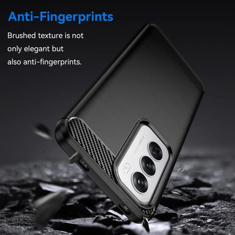 EDA005272617A_2.webp Carbon Fiber Brushed Texture TPU Phone Case, For OPPO Reno12 Global, For OPPO A60, For OPPO K12 5G, For OPPO F25 Pro 5G, For OPPO Reno11 F 5G Global, For OPPO Reno11 Global - Image 3