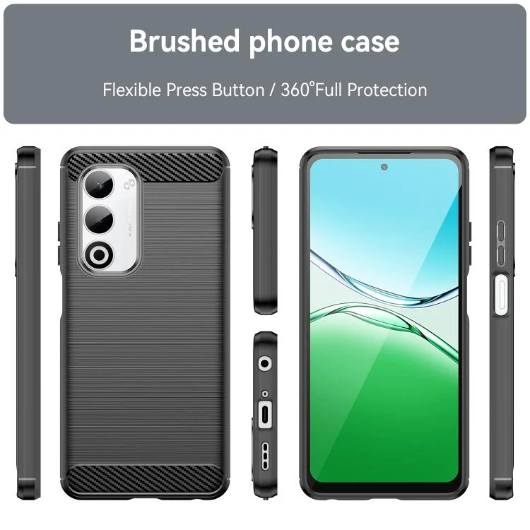 EDA005272625A_1.webp Carbon Fiber Brushed Texture TPU Phone Case, For OPPO A5 4G Global, For OPPO A5 5G Global, For OPPO Reno14 Pro Global, For OPPO Reno14 Global, For OPPO A5 Energy 5G, For OPPO A5 Pro 4G - Image 2