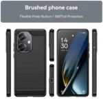 Carbon Fiber Brushed Texture TPU Phone Case, For OnePlus Nord CE3 5G - Image 2
