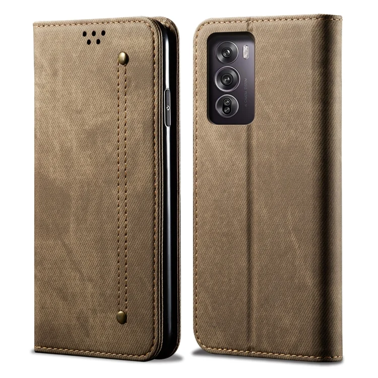 Denim Texture Casual Style Horizontal Flip Leather Case, For OPPO Reno12 Pro 5G Global, For OPPO Reno12 5G Global, For OPPO A60, For OPPO A3 Pro 5G, For OPPO A3 Pro 5G Global