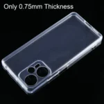 Ultra-thin Transparent TPU Phone Case, For Xiaomi Redmi Note 12 Turbo, For Xiaomi Civi 3, For Xiaomi Redmi Note 12 Pro Speed - Image 5