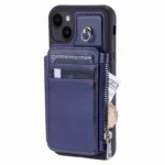 Zipper Card Slots RFID Phone Case, For iPhone 14, For iPhone 14 Pro, For iPhone 14 Pro Max, For iPhone SE 2022 / SE 2020 / 8 - Image 2