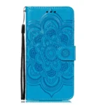Mandala Embossing Pattern Horizontal Flip Leather Phone Case, For iPhone 15 Pro Max, For iPhone 15 Pro - Image 2