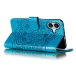 Mandala Embossing Pattern Horizontal Flip Leather Phone Case, For iPhone 16 Plus, For iPhone 16 - Image 5