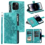 Multi-Card Totem Zipper Leather Phone Case, For Xiaomi Redmi 13 4G, For Xiaomi 12T / 12T Pro, For Xiaomi Redmi A1 4G