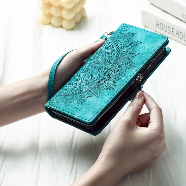 EDA005314410A_6.webp Multi-Card Totem Zipper Leather Phone Case, For Xiaomi Redmi 13 4G, For Xiaomi 12T / 12T Pro, For Xiaomi Redmi A1 4G - Image 7