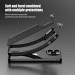 iPAKY YJ Series Transparent PC+TPU Phone Case, For iPhone 15 Pro Max, For iPhone 15 Pro, For iPhone 15 Plus, For iPhone 15 - Image 3