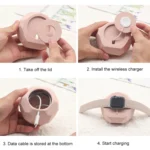 Diamond-shaped 2 in 1 Wireless Charging Silicone Base - Image 6