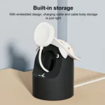 Hat Bear Shaped Silicone Charging Base - Image 3