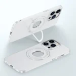 Matte Magsafe Magnetic Phone Case with Trolley Holder, For iPhone 15 Pro Max, For iPhone 15 Pro, For iPhone 15 Plus, For iPhone 15