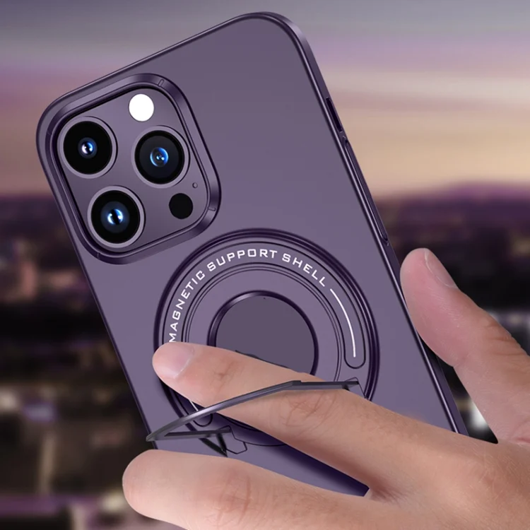 EDA0053722_B5.webp Matte Magsafe Magnetic Phone Case with Trolley Holder, For iPhone 15 Pro Max, For iPhone 15 Pro, For iPhone 15 Plus, For iPhone 15 - Image 6