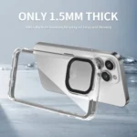 Transparent Acrylic + TPU Shockproof Phone Case, For iPhone 15 Pro Max, For iPhone 15 Pro, For iPhone 15, For iPhone 14/13, For iPhone 14 Pro, For iPhone 14 Pro Max - Image 2