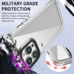 Transparent Acrylic + TPU Shockproof Phone Case, For iPhone 15 Pro Max, For iPhone 15 Pro, For iPhone 15, For iPhone 14/13, For iPhone 14 Pro, For iPhone 14 Pro Max - Image 6