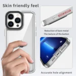 Transparent Acrylic + TPU Shockproof Phone Case, For iPhone 13 Pro Max, For iPhone 13 Pro, For iPhone 12/12 Pro, For iPhone 12 Pro Max, For iPhone 11 Pro Max, For iPhone 11 - Image 5