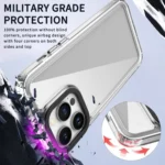 Transparent Acrylic + TPU Shockproof Phone Case, For iPhone 13 Pro Max, For iPhone 13 Pro, For iPhone 12/12 Pro, For iPhone 12 Pro Max, For iPhone 11 Pro Max, For iPhone 11 - Image 6