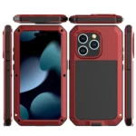 Shockproof Life Waterproof Dust-proof Metal + Silicone Phone Case, For iPhone 15 Pro Max, For iPhone 15 Pro, For iPhone 15 Plus, For iPhone 15 - Image 2