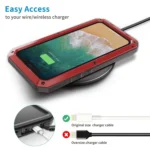 Shockproof Life Waterproof Dust-proof Metal + Silicone Phone Case, For iPhone 15 Pro Max, For iPhone 15 Pro, For iPhone 15 Plus, For iPhone 15 - Image 3