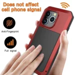 Shockproof Life Waterproof Dust-proof Metal + Silicone Phone Case, For iPhone 15 Pro Max, For iPhone 15 Pro, For iPhone 15 Plus, For iPhone 15 - Image 4