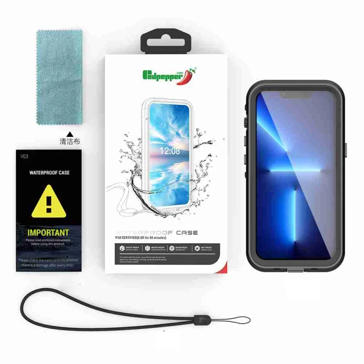 EDA0053855_B1.webp RedPepper IP68 Waterproof MagSafe Phone Case, For iPhone 15 Pro Max, For iPhone 15 Pro, For iPhone 15 Plus, For iPhone 15 - Image 2