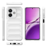 Magic Shield TPU + Flannel Phone Case, For OPPO A3X 5G India, For OPPO Reno12 F 5G Global - Image 3