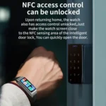 K80 1.57 inch Leather Band IP67 Earphone Detachable Smart Watch Support Bluetooth Call - Image 9