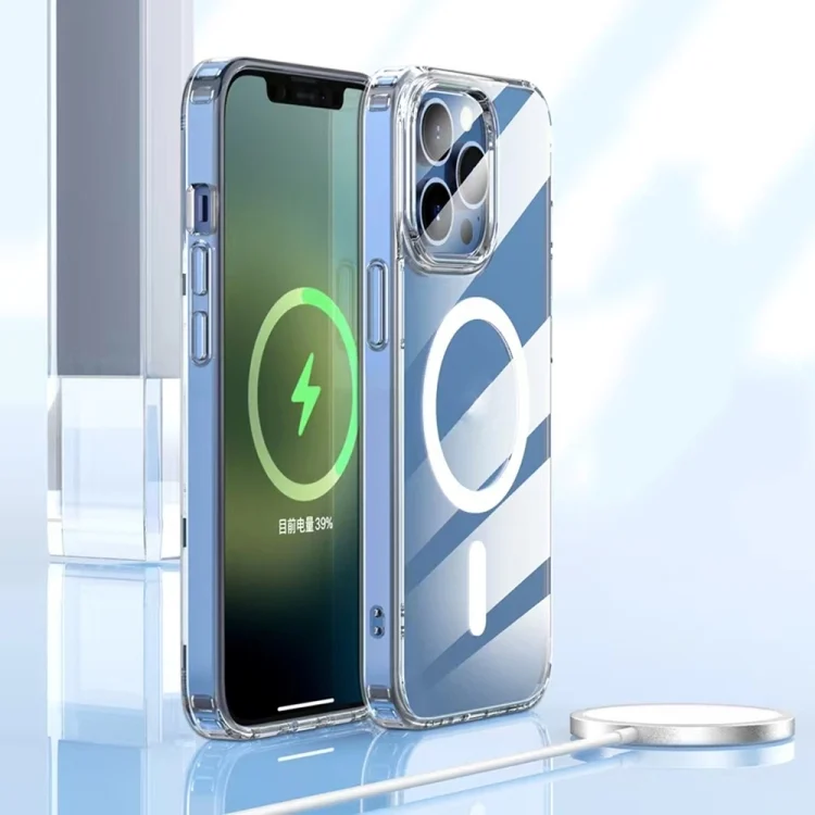 EDA005470002A_1.webp Mutural Jingtou Series MagSafe Magnetic Phone Case, For iPhone 15 Pro Max, For iPhone 15 Pro - Image 2