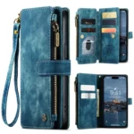 CaseMe C30 Multifunctional Leather Phone Case, For iPhone 15 Pro Max, For iPhone 15 Pro, For iPhone 15 Plus, For iPhone 15