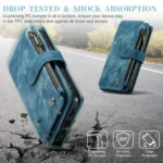 CaseMe C30 Multifunctional Leather Phone Case, For iPhone 15 Pro Max, For iPhone 15 Pro, For iPhone 15 Plus, For iPhone 15 - Image 4