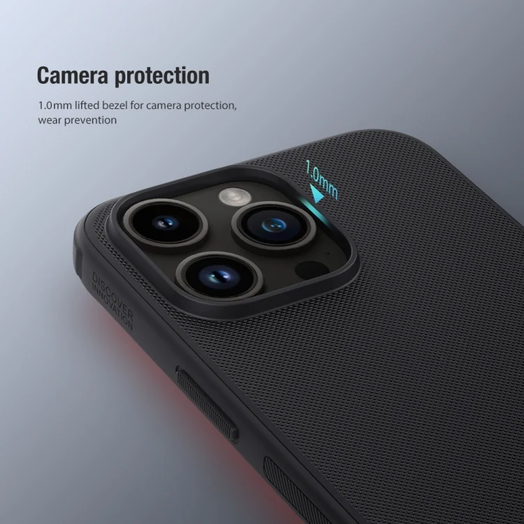 EDA005473101A_5.webp NILLKIN Frosted Shield Pro PC + TPU Phone Case, For iPhone 15 Pro Max, For iPhone 15 Pro - Image 6