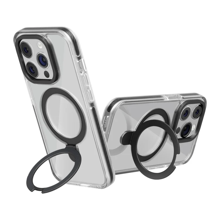 EDA005473301A_3.webp Kingsteel Wolf MagSafe Holder Transparent Phone Case, For iPhone 15 Pro Max, For iPhone 15 Pro, For iPhone 15 Plus, For iPhone 15 - Image 7