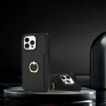 Ring Card  Litchi Leather Back Phone Case, For iPhone 14 Pro, For iPhone 14 Pro Max, For iPhone SE 2022 / 2020 / 8 / 7 - Image 7