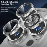 MOMAX Eagle Eye Independent Full Cover Phone Lens Glass Film, For iPhone 15 Pro / 15 Pro Max - Image 2