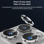 MOMAX Eagle Eye Independent Full Cover Phone Lens Glass Film, For iPhone 15 Pro / 15 Pro Max - Image 6