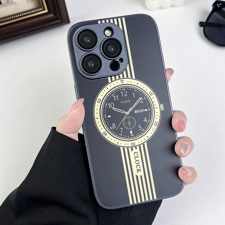 Clock Pattern Magnetic Lens Protection Phone Case, For iPhone 15 Pro Max, For iPhone 15 Pro, For iPhone 15 Plus, For iPhone 15, For iPhone 14