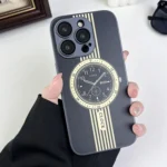 Clock Pattern Magnetic Lens Protection Phone Case, For iPhone 14 Pro, For iPhone 14 Pro Max, For iPhone 13 Pro Max, For iPhone 13 Pro, For iPhone 13