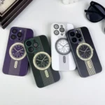 Clock Pattern Magnetic Lens Protection Phone Case, For iPhone 14 Pro, For iPhone 14 Pro Max, For iPhone 13 Pro Max, For iPhone 13 Pro, For iPhone 13 - Image 3
