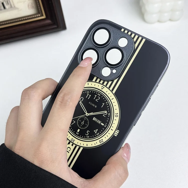 EDA0054844_B4.webp Clock Pattern Magnetic Lens Protection Phone Case, For iPhone 14 Pro, For iPhone 14 Pro Max, For iPhone 13 Pro Max, For iPhone 13 Pro, For iPhone 13 - Image 5