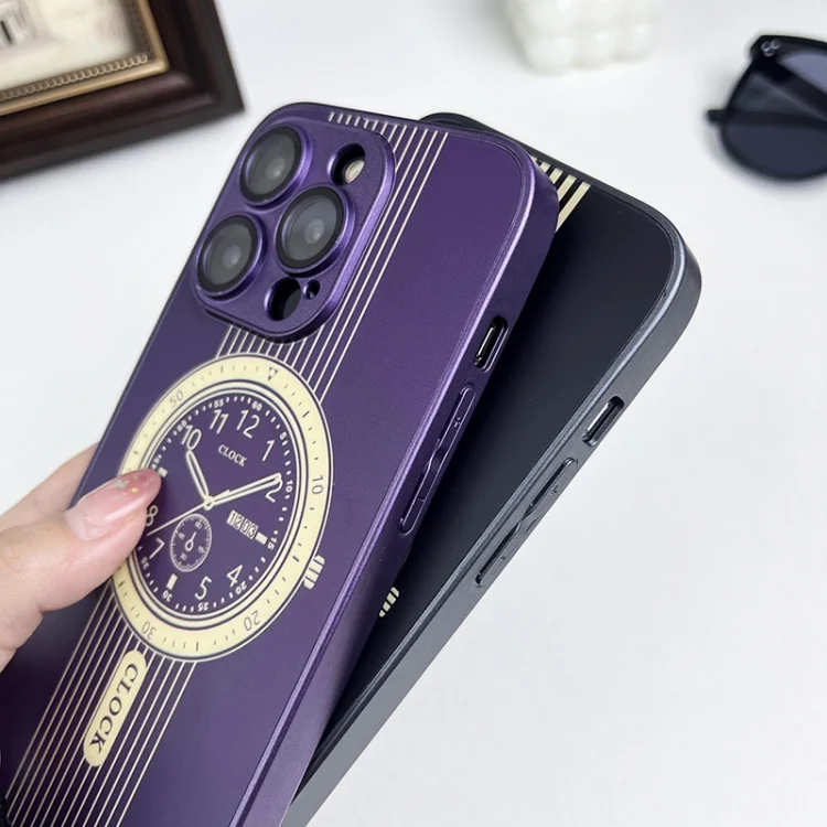 EDA0054844_B6.webp Clock Pattern Magnetic Lens Protection Phone Case, For iPhone 14 Pro, For iPhone 14 Pro Max, For iPhone 13 Pro Max, For iPhone 13 Pro, For iPhone 13 - Image 7